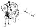 Page E Diagram and Parts List for 71-16KS02 1977 Toro Lawn Tractor