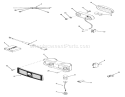 Page I Diagram and Parts List for 71-16KS02 1977 Toro Lawn Tractor