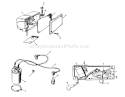 D-160 Onan Engine, Ignition Group Diagram and Parts List for 71-16OS01 1977 Toro Lawn Tractor