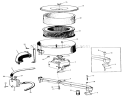 D-160 Onan Engine, Fuel And Intake Group Diagram and Parts List for 71-16OS01 1977 Toro Lawn Tractor