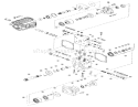 Page X Diagram and Parts List for 71-16OS01 1977 Toro Lawn Tractor