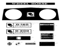 Page F Diagram and Parts List for 71-20KS01 1977 Toro Lawn Tractor
