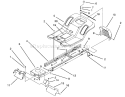 Frame Assembly Diagram and Parts List for 71184 5900001-5910000 - 1995 Toro Lawn Tractor