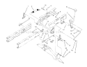 Height Of Cut Assembly Diagram and Parts List for 71184 6900001-6999999 - 1996 Toro Lawn Tractor
