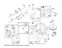 Page G Diagram and Parts List for 71184 6900001-6999999 - 1996 Toro Lawn Tractor