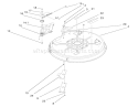 Deck Assembly (32"cutting Unit) Diagram and Parts List for 71189 7900001-7999999 - 1997 Toro Lawn Tractor