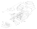 Electrical Assembly Diagram and Parts List for 71189 7900001-7999999 - 1997 Toro Lawn Tractor