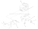 Part Location Diagram of 95-1694 Toro Engine-12hp B&s(Carb)