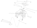 Part Location Diagram of 98-1468 Toro Cover-Wheel, Steering