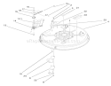 Deck Assembly (32" Cutting Unit) Diagram and Parts List for 71189 8900001-8999999 - 1998 Toro Lawn Tractor