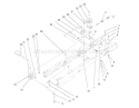Clutch Assembly Diagram and Parts List for 71190 7900001-7999999 - 1997 Toro Lawn Tractor