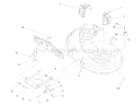 Suspension Assembly (38" Cutting Unit) Diagram and Parts List for 71190 7900001-7999999 - 1997 Toro Lawn Tractor