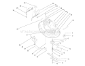 Deck Assembly (38" Cutting Unit) Diagram and Parts List for 71190 7900001-7999999 - 1997 Toro Lawn Tractor