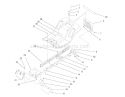 Frame Assembly Diagram and Parts List for 71190 7900001-7999999 - 1997 Toro Lawn Tractor