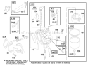 Page J Diagram and Parts List for 71190 8900001-8999999 - 1998 Toro Lawn Tractor