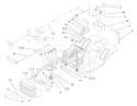 Electrical Assembly Diagram and Parts List for 71190 8900001-8999999 - 1998 Toro Lawn Tractor