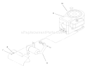 Engine Assembly Diagram and Parts List for 71190 8900001-8999999 - 1998 Toro Lawn Tractor