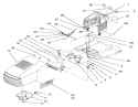 Hood Assembly Diagram and Parts List for 71196 6900001-6999999 - 1996 Toro Lawn Tractor