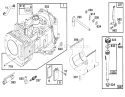 Engine Briggs & Stratton Model 28q777-0668-A1 Diagram and Parts List for 71196 6900001-6999999 - 1996 Toro Lawn Tractor