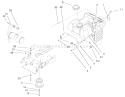 Engine Systems Components Assembly Diagram and Parts List for 71199 200000001-200999999 - 2000 Toro Lawn Tractor