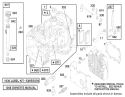 Engine Briggs & Stratton Model 284707-1148-E1 Diagram and Parts List for 71199 200000001-200999999 - 2000 Toro Lawn Tractor