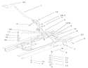 Shifting Components Assembly Diagram and Parts List for 71199 220000001-220999999 - 2002 Toro Lawn Tractor