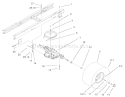 5 Speed Transaxle Diagram and Parts List for 71199 220000001-220999999 - 2002 Toro Lawn Tractor