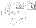 Alternator and Miscellaneous Assembly Briggs and Stratton 284707-1148-E1 Diagram and Parts List for 71199 220000001-220999999 - 2002 Toro Lawn Tractor