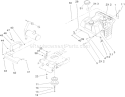 Engine System Component Assembly Diagram and Parts List for 71199 240000001-240999999 - 2004 Toro Lawn Tractor