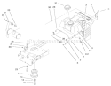 Engine Systems Components Assembly Diagram and Parts List for 71199 9900001-9999999 - 1999 Toro Lawn Tractor