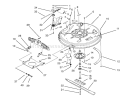 Part Location Diagram of 88-5650-03 Toro Bracket-Lh