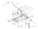 Part Location Diagram of 88-5300-03 Toro Lever-Shift