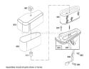 Page P Diagram and Parts List for 71182 4900001-4999999 - 1994 Toro Lawn Tractor