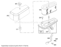 Page K Diagram and Parts List for 71200 5900001-5910000 - 1995 Toro Lawn Tractor