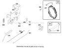 Page L Diagram and Parts List for 71200 5900001-5910000 - 1995 Toro Lawn Tractor