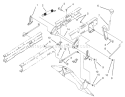 Height OfCut Assembly Diagram and Parts List for 71200 5900001-5910000 - 1995 Toro Lawn Tractor
