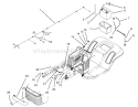 Electrical Assembly Diagram and Parts List for 71200 5900001-5910000 - 1995 Toro Lawn Tractor