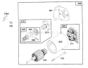 Page F Diagram and Parts List for 71182 5910001-5999999 - 1995 Toro Lawn Tractor