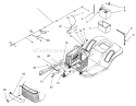 Electrical Assembly Diagram and Parts List for 71188 6900001-6999999 - 1996 Toro Lawn Tractor