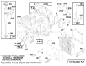 Engine Briggs & Stratton Model 283707-0156-01 Diagram and Parts List for 71201 7900001-7999999 - 1997 Toro Lawn Tractor