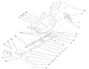 Part Location Diagram of 94-1967-03 Toro Bracket-Mounting, Transmission