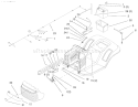 Electrical Assembly Diagram and Parts List for 71201 7900001-7999999 - 1997 Toro Lawn Tractor
