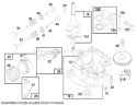 Page F Diagram and Parts List for 71201 7900001-7999999 - 1997 Toro Lawn Tractor