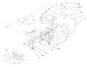 Electrical Assembly Diagram and Parts List for 71201 8900001-8999999 - 1998 Toro Lawn Tractor