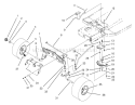 Part Location Diagram of 88-4280 Toro Front Wheel & Tire