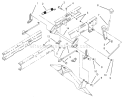 Height Of Cut Assembly Diagram and Parts List for 71202 5900001-5999999 - 1995 Toro Lawn Tractor