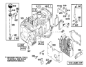Engine Briggs & Stratton Model 286707-0452-01 Diagram and Parts List for 71181 3900001-3999999 - 1993 Toro Lawn Tractor
