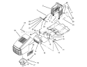 Hood Assembly Diagram and Parts List for 71205 59000001-59999999 - 1995 Toro Lawn Tractor