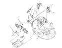 Cable & Cover Assembly (38" Cutting Unit) Diagram and Parts List for 71205 59000001-59999999 - 1995 Toro Lawn Tractor