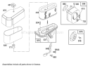 Page K Diagram and Parts List for 71205 6900001-6999999 - 1996 Toro Lawn Tractor